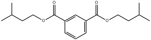 1,3-Benzenedicarboxylic acid, bis(3-Methylbutyl) ester 结构式