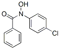 N-(4-Chlorophenyl)benzohydroxamic acid 结构式