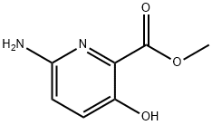 2-Pyridinecarboxylicacid,6-amino-3-hydroxy-,methylester(9CI) 结构式