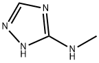 3-Methylamino-1H-1,2,4-triazole 结构式