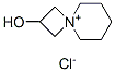 4-AZONIASPIRO[3.5]NONANE, 2-HYDROXY-,CHLORIDE 结构式