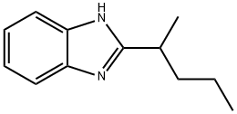 1H-Benzimidazole,2-(1-methylbutyl)-(9CI) 结构式