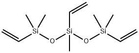 1,3,5-三乙烯基-1,1,3,5,5-五甲基三硅氧烷 结构式