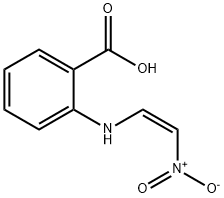 Benzoic acid, 2-[(2-nitroethenyl)amino]-, (Z)- (9CI) 结构式