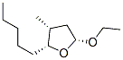 Furan, 5-ethoxytetrahydro-3-methyl-2-pentyl-, (2alpha,3ba,5ba)- (9CI) 结构式