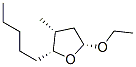 Furan, 5-ethoxytetrahydro-3-methyl-2-pentyl-, (2alpha,3alpha,5alpha)- (9CI) 结构式