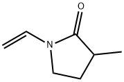 1-乙烯基-3-甲基-2-吡咯烷酮 结构式