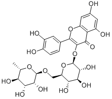 芸香叶苷 结构式