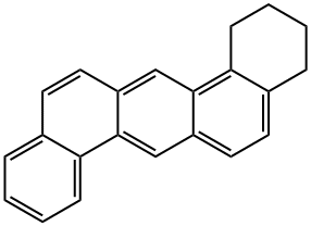 1,2,3,4-Tetrahydrodibenz[a,h]anthracene 结构式