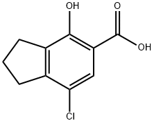 Clorindanic 结构式