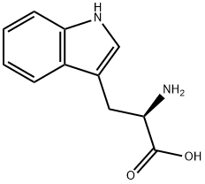 D-色氨酸 结构式