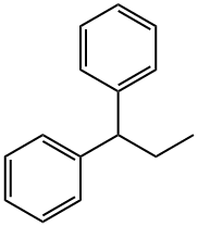 1,1-二苯基丙烷 结构式