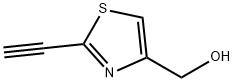 2-乙炔基-4-噻唑甲醇 结构式