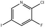 2-氯-3-氟-5-碘吡啶 结构式