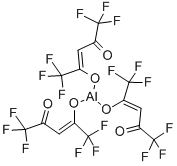 六氟-2,4-戊二酮铝 结构式