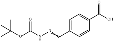 4-(BOC-AMIDINO)-BENZOIC ACID
 结构式