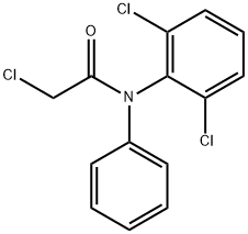 2,2',6'-三氯-N-苯基乙酰苯胺 结构式