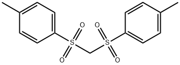 双(对-甲苯磺酰)甲烷 结构式