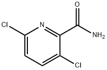 3,6-二氯2-吡啶甲酰胺 结构式