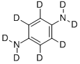 1,4-苯二胺-D8 结构式