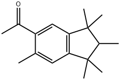 5-乙酰基-1,1,2,3,3,6-六甲基-1,2-二氢化茚 结构式