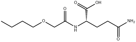 N-butoxyacetylglutamine 结构式