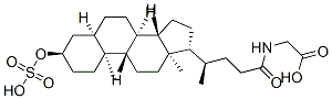 甘胆酸硫酸盐 结构式