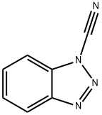 1-氰基苯并三氮唑 结构式