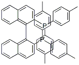 (±)-2,2 '-二(二-对甲苯基膦)-1,1 '-联萘 结构式