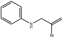 N-(2-Bromo-2-propenyl)aniline 结构式
