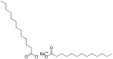 Ditridecanoic acid barium salt 结构式