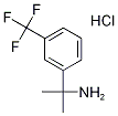 1-(3-三氟甲基苯基)-1-甲基乙胺 结构式