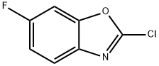 2-氯-6-氟苯并噁唑 结构式