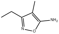 3-乙基-4-甲基异恶唑-5-胺 结构式