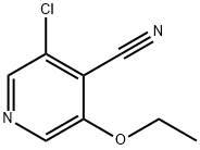 3-CHLORO-5-ETHOXYISONICOTINONITRILE 结构式