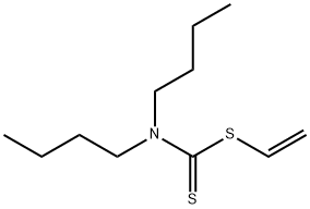 N,N-Di(butyl)dithiocarbamic acid vinyl ester 结构式