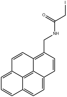 N-(1-PYRENEMETHYL)IODOACETAMIDE 结构式