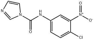 N-(4-Chloro-3-nitrophenyl)-1H-imidazole-1-carboxamide 结构式
