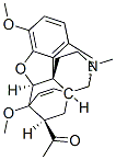 1-[(5ALPHA,7ALPHA)-4,5-EPOXY-3,6-DIMETHOXY-17-METHYL-6,14-ETHENOMORPHINAN-7-YL]ETHANONE 结构式