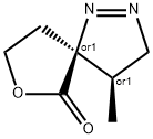 7-Oxa-1,2-diazaspiro[4.4]non-1-en-6-one,4-methyl-,cis-(9CI) 结构式