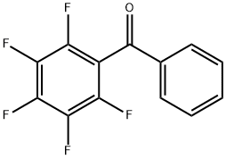 2,3,4,5,6-五氟苯甲酮 结构式