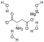 DL-天门冬氨酸镁 结构式