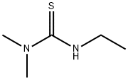 3-乙基-1,1-二甲基硫脲 结构式