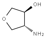 (3S,4R)-4-氨基四氢呋喃醇 结构式