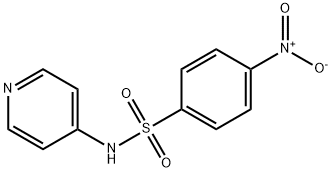 4-Nitro-N-pyridin-4-ylbenzenesulfonamide 结构式