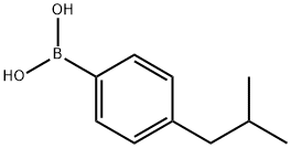 4-异丁基苯硼酸 结构式