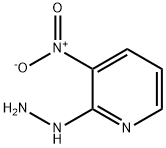 (3-硝基-2-吡啶基)肼 结构式