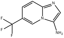 3-氨基-6-三氟甲基咪唑并[1,2-A]吡啶 结构式