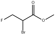 2-BROMO-3-FLUOROPROPIONIC ACID METHYL ESTER 结构式