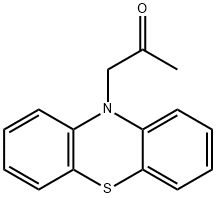 Phenothiazin-10-yl-2-propanone 结构式